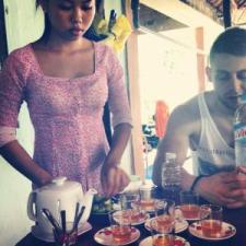 honey-tea-tasting-mekong-delta